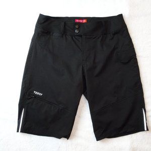 Terry Bike Shorts | Black | EUC | Medium
